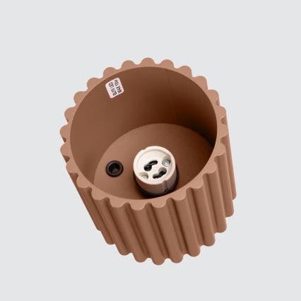 Brilagi - LED-punktvalgusti SFERA 1xGU10/10W/230V, läbimõõt 10 cm, pruun