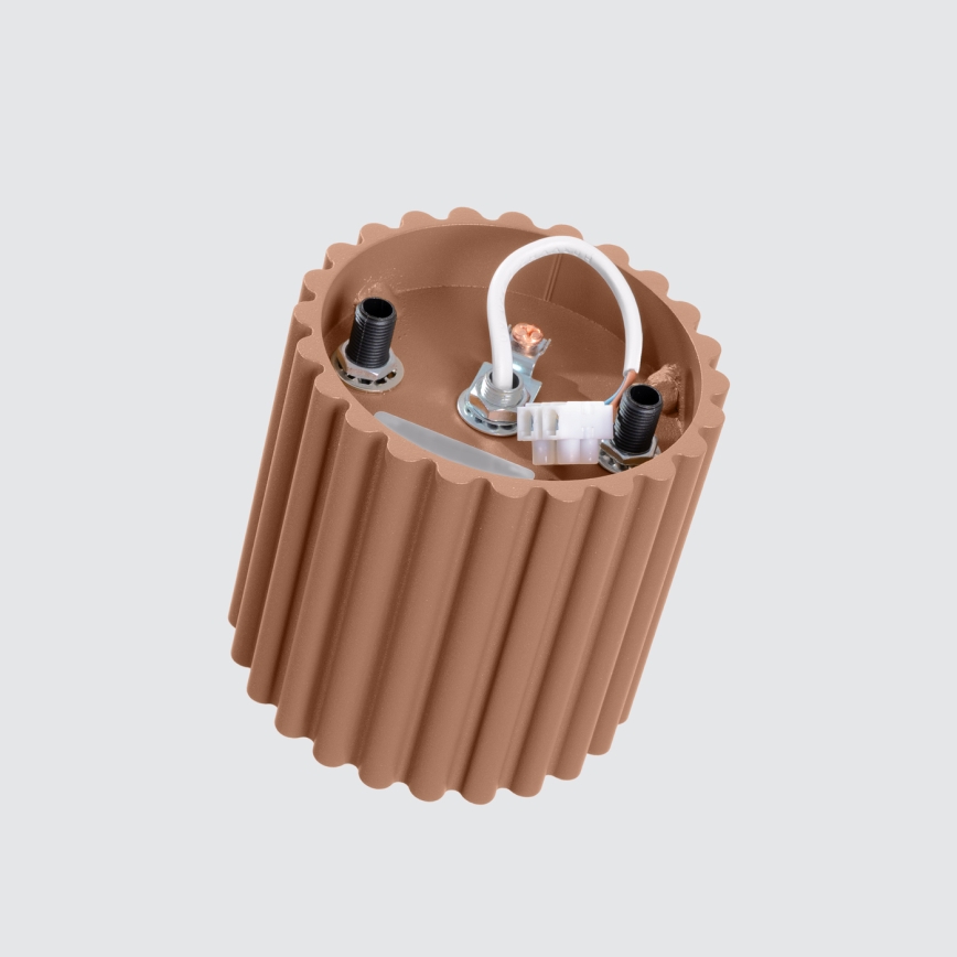 Brilagi - LED-punktvalgusti SFERA 1xGU10/10W/230V, läbimõõt 10 cm, pruun