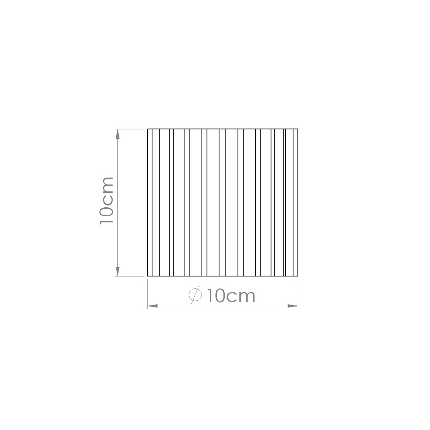Brilagi - LED-punktvalgusti SFERA 1xGU10/10W/230V, läbimõõt 10 cm, pruun