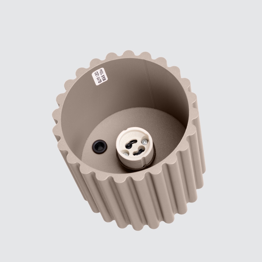 Brilagi - LED punktvalgusti SFERA 1xGU10/10W/230V Ø 10 cm taupe