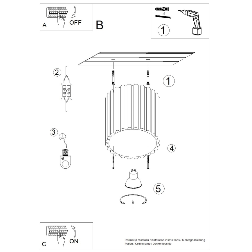 Brilagi - LED punktvalgusti SFERA 1xGU10/10W/230V Ø 10 cm taupe