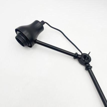 BRILAGI - LED reguleeritav laelamp varrega IRONBEAM 1xE27/60W/230V must