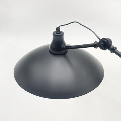 BRILAGI - LED reguleeritav laelamp varrega IRONBEAM 1xE27/60W/230V must