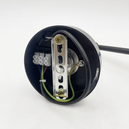 BRILAGI - LED reguleeritav laelamp varrega IRONBEAM 1xE27/60W/230V must