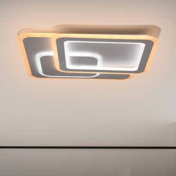 Brilagi - LED reguleeritav laevalgusti MODERN LED/80W/230V 2700-6500K 52,5x52,5 cm + kaugjuhtimispult