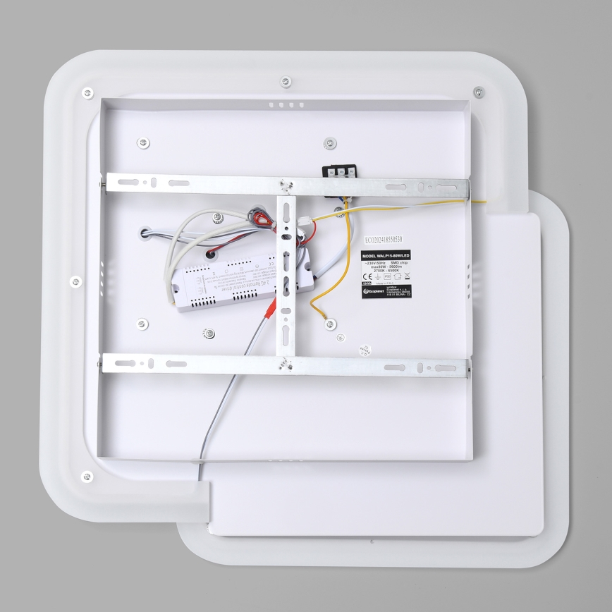 Brilagi - LED reguleeritav laevalgusti MODERN LED/80W/230V 2700-6500K 52,5x52,5 cm + kaugjuhtimispult