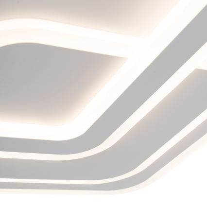 Brilagi - LED reguleeritav laevalgusti MODERN LED/80W/230V 2700-6500K 52,5x52,5 cm + kaugjuhtimispult