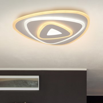 Brilagi - LED reguleeritav laevalgusti MODERN MINI LED/45W/230V 3000/4000/6000K 30x30 cm + kaugjuhtimispult