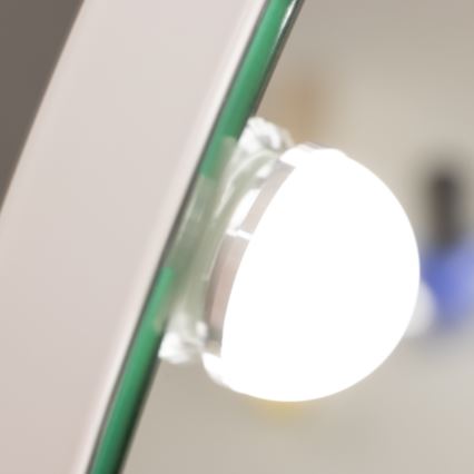Brilagi - LED reguleeritav meigipeegel HOLLYWOOD LED/12W/230V 3000/4000/6500K