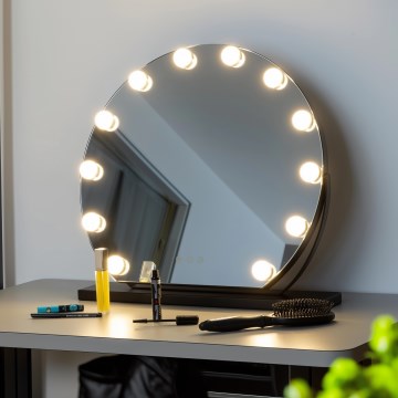 Brilagi - LED reguleeritav meigipeegel HOLLYWOOD LED/12W/230V 3000/4000/6500K