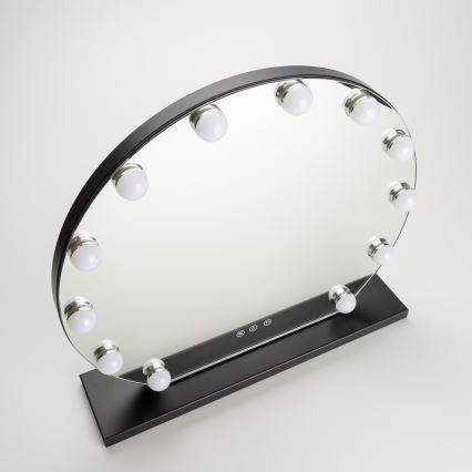 Brilagi - LED reguleeritav meigipeegel HOLLYWOOD LED/12W/230V 3000/4000/6500K