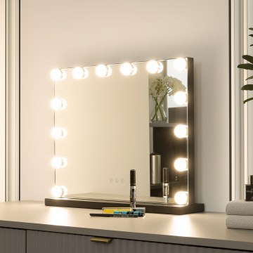 Brilagi - LED reguleeritav meigipeegel HOLLYWOOD LED/15W/230V 3000/4000/6500K
