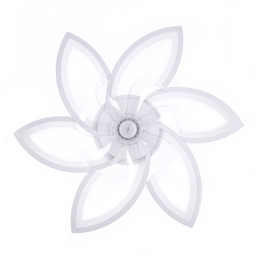 Brilagi - LED reguleeritav laelamp ventilaatoriga LED/50W/230V 3000-6500K valge + kaugjuhtimispult