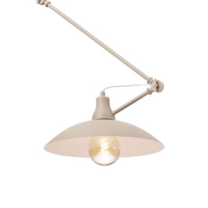 BRILAGI - LED-reguleeritav varrega rippvalgusti IRONBEAM 1xE27/60W/230V beež