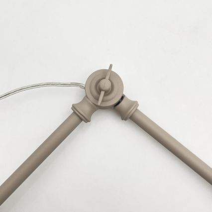 BRILAGI - LED-reguleeritav varrega rippvalgusti IRONBEAM 1xE27/60W/230V beež