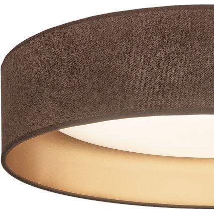 Brilagi - LED-hämardatav laelamp VELVET SMART VARI LED/36W/230V 3000-6500K läbimõõt 55 cm pruun/kuldne + kaugjuhtimispult