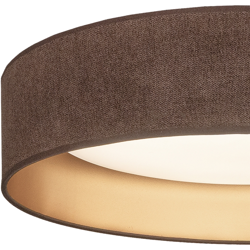 Brilagi - LED-hämardatav laelamp VELVET SMART VARI LED/36W/230V 3000-6500K läbimõõt 55 cm pruun/kuldne + kaugjuhtimispult