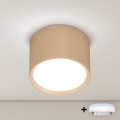 BRILAGI - LED RGB+CCT hämardatav punktvalgusti SMOOTH 1xGX53/14W/230V 60x82 mm 2700-6500K Wi-Fi Tuya beež