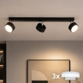 BRILAGI - LED RGB+CCT hämardatav spottvalgusti MONO 3xGX53/14W/230V 2700-6500K Wi-Fi Tuya must
