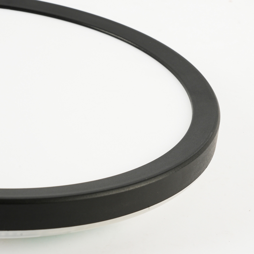 Brilagi - LED RGBW reguleeritav laevalgusti ULTRA SLIM LED/18W/230V 2700-6500K läbimõõt 30 cm must + kaugjuhtimispult