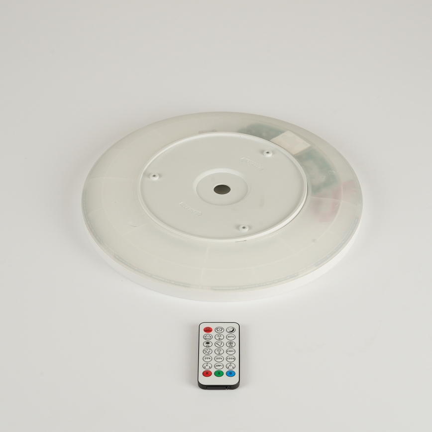 Brilagi - LED RGBW reguleeritav laevalgusti ULTRA SLIM LED/18W/230V 2700-6500K läbimõõt 30 cm valge + kaugjuhtimispult
