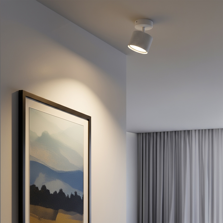 BRILAGI - LED RGB+CCT hämardatav suunavalgusti STRIPY 1xGX53/14W/230V pr. 82 mm 2700-6500K Wi-Fi Tuya valge