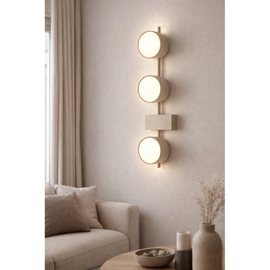 BRILAGI - LED RGB+CCT hämardatav sihtvalgusti MONO 3xGX53/14W/230V 2700-6500K Wi-Fi Tuya beež