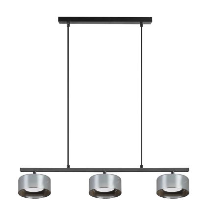 BRILAGI - LED RGB+CCT hämardatav rippvalgusti riputuskaabliga AURA LUX 3xGX53/14W/230V 2700-6500K Wi-Fi Tuya must/suitsune