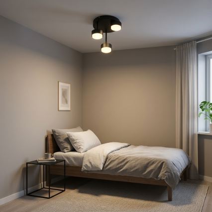 BRILAGI - LED RGB+CCT hämardatav lakke kinnitatav lühter MONO 3xGX53/14W/230V 2700-6500K Wi-Fi Tuya must