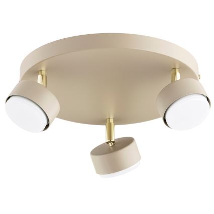 BRILAGI - LED RGB+CCT hämardatav spottvalgusti MONO 3xGX53/14W/230V 2700-6500K Wi-Fi Tuya beež/kuldne