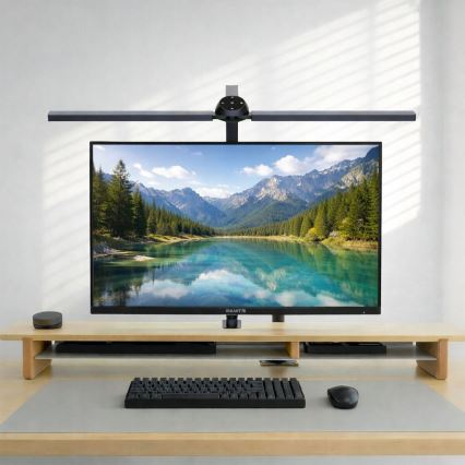 Brilagi - LED RGB puutetundlik hämardatav lauavalgusti klambriga VARIO LED/18W/230V 3000-6500K CRI 96