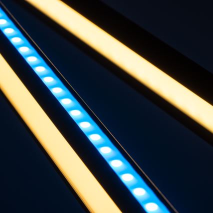 BRILAGI - LED RGBTW Hämardatav puutetundlik lauavalgusti klambriga VARIO LED/18W/230V 3000-6500K CRI 96 must