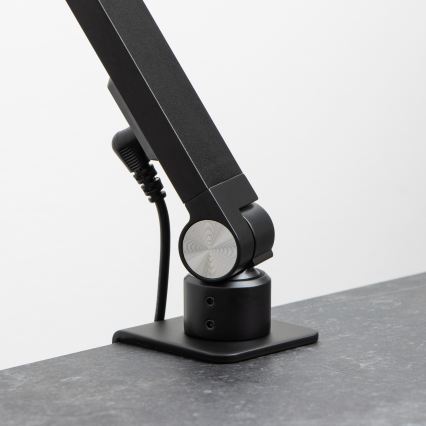 BRILAGI - LED RGBTW Hämardatav puutetundlik lauavalgusti klambriga VARIO LED/18W/230V 3000-6500K CRI 96 must