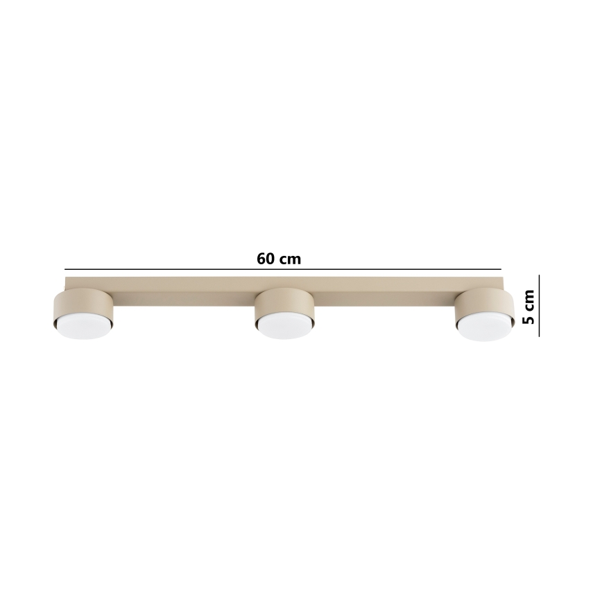 BRILAGI - LED RGB+CCT hämardatav suunavalgusti MONO 3xGX53/14W/230V 2700-6500K Wi-Fi Tuya beež