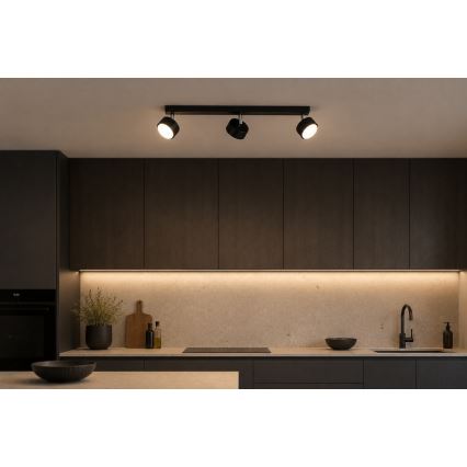 BRILAGI - LED RGB+CCT hämardatav spottvalgusti MONO 3xGX53/14W/230V 2700-6500K Wi-Fi Tuya must