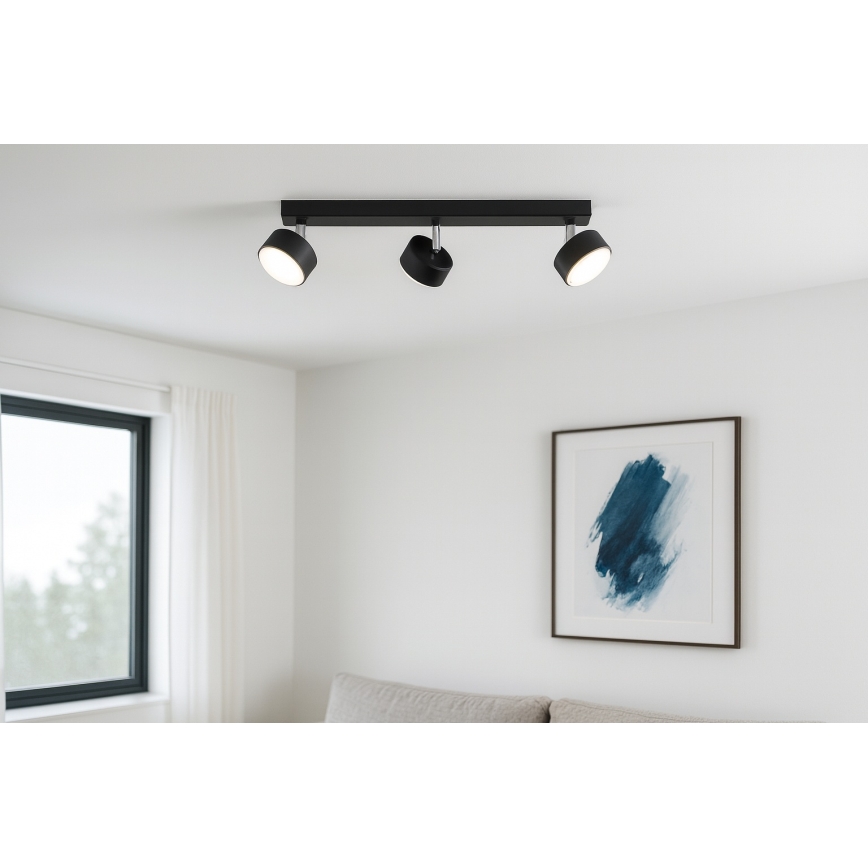 BRILAGI - LED RGB+CCT hämardatav spottvalgusti MONO 3xGX53/14W/230V 2700-6500K Wi-Fi Tuya must