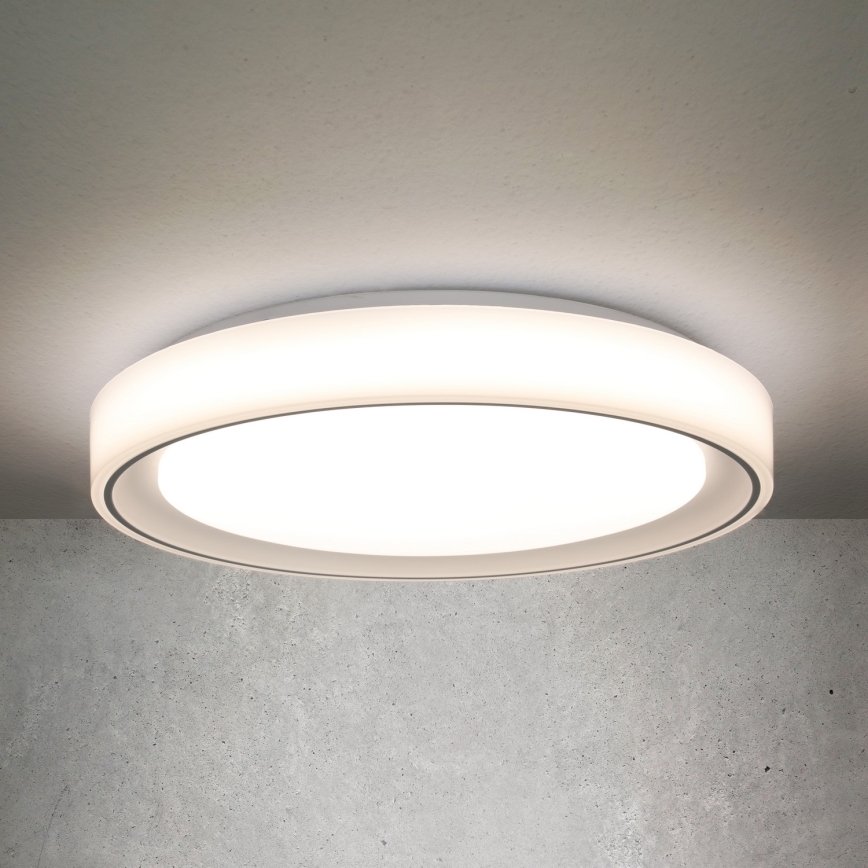 Brilagi - FLOCO LED RGB hämardatav laevalgusti LED/30W/230V, läbimõõt 39,5 cm, 3000–6500 K, Wi‑Fi Tuya + LED/6W + kaugjuhtimispult