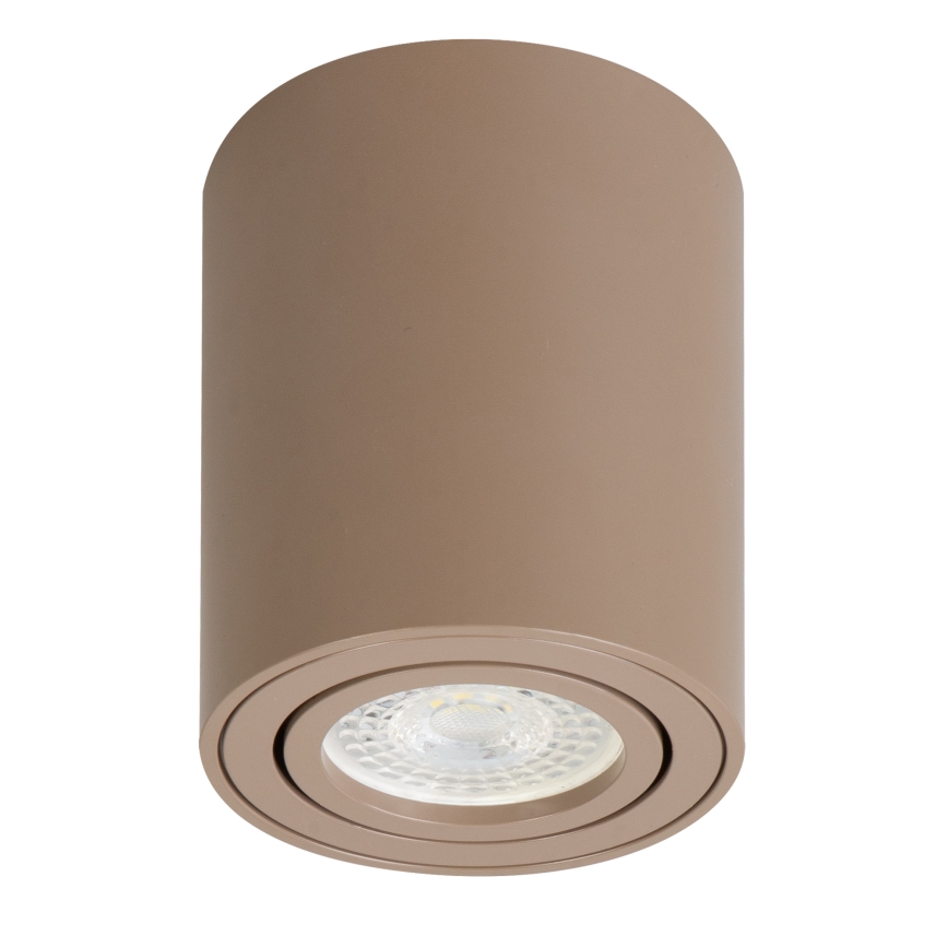 Brilagi - LED RGBW hämardatav punktvalgusti MIA 1xGU10/4,8W/230V 3000K 100x80 mm beež + kaugjuhtimispult