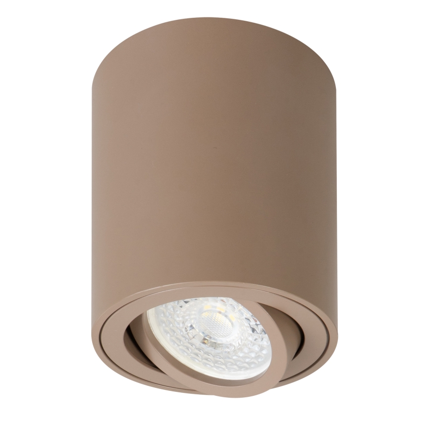 Brilagi - LED RGBW hämardatav punktvalgusti MIA 1xGU10/4,8W/230V 3000K 100x80 mm beež + kaugjuhtimispult