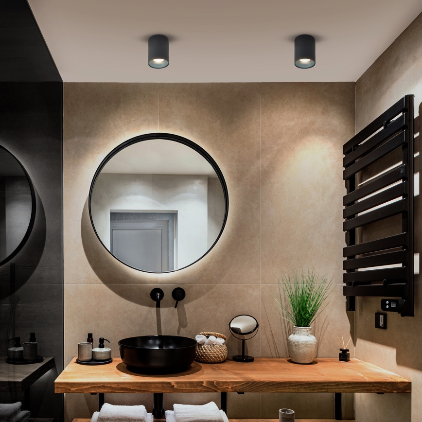 Brilagi - LED RGBW hämardatav kohavalgusti TRINE 1xGU10/30W/230V 2700-6500K Wi-Fi antratsiit