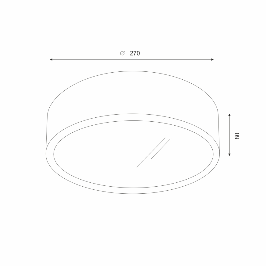 Brilagi - LED RGBW hämardatav laelamp CARVALHO 1xE27/9W/230V 2700-6500K Wi-Fi tammeviimistlus läbimõõt 27,5 cm