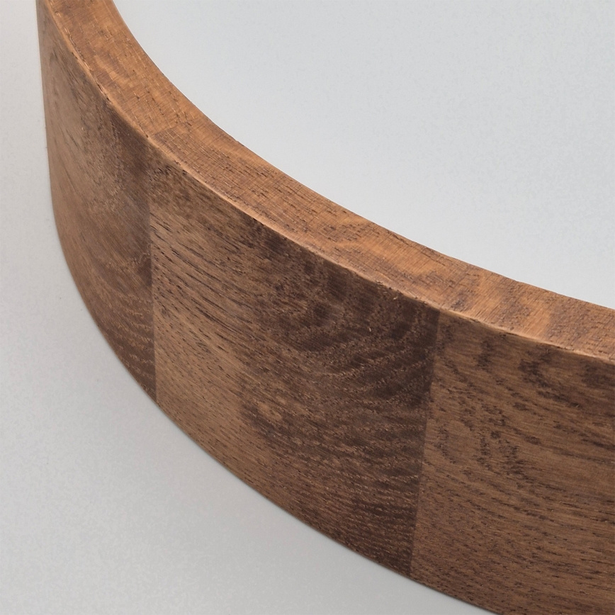 Brilagi - LED RGBW hämardatav laelamp CARVALHO 2xE27/15W/230V 2700-6500K Wi-Fi tamm, läbimõõt 37,5 cm