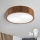 Brilagi - LED RGBW hämardatav laelamp CARVALHO 2xE27/9W/230V 2700-6500K Wi-Fi tamm, läbimõõt 37,5 cm
