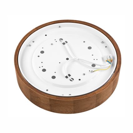 Brilagi - LED RGBW hämardatav laelamp CARVALHO 2xE27/9W/230V 2700-6500K Wi-Fi tamm, läbimõõt 37,5 cm