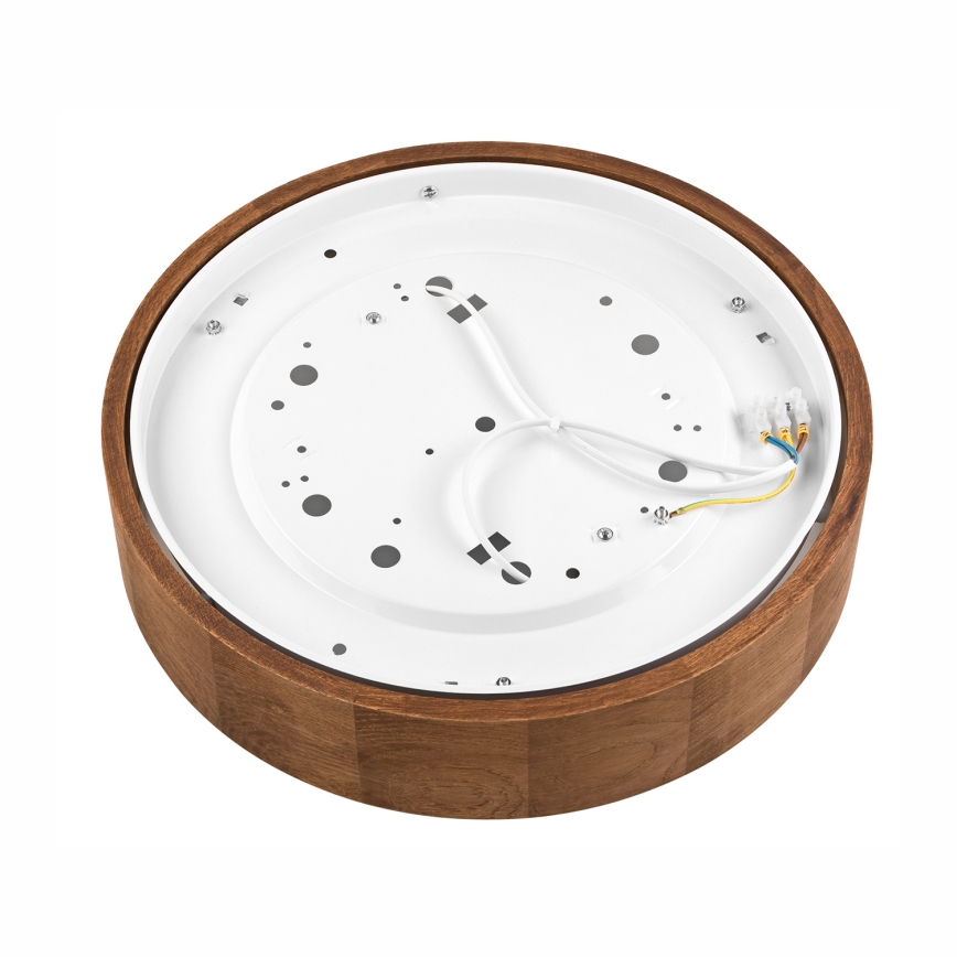 Brilagi - LED RGBW hämardatav laelamp CARVALHO 2xE27/9W/230V 2700-6500K Wi-Fi tamm, läbimõõt 37,5 cm