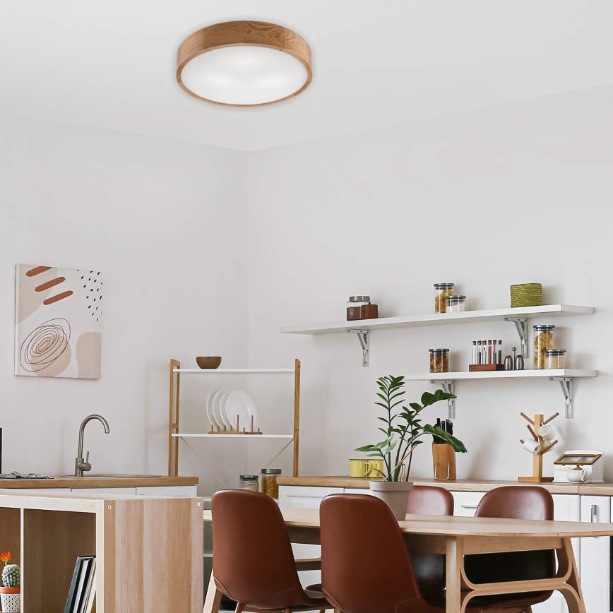 Brilagi - LED RGBW hämardatav laevalgusti CARVALHO 3xE27/15W/230V 2700-6500K Wi-Fi tamm läbimõõt 47,5 cm