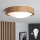 Brilagi - LED RGBW hämardatav laelamp CARVALHO SLIM 1xE27/9W/230V 2700-6500K Wi-Fi tamm, läbimõõt 27 cm