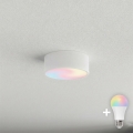 BRILAGI - LED RGBW hämardatav laelamp CLARE 1xE27/12W/230V 2700-6500K läbimõõt 20 cm valge