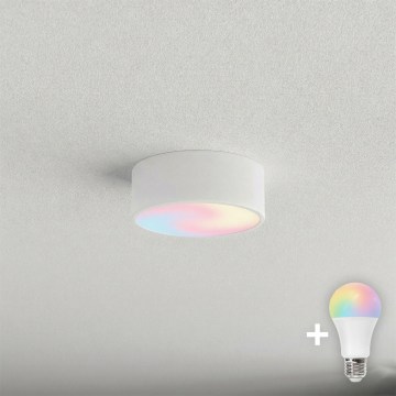 BRILAGI - LED RGBW hämardatav laelamp CLARE 1xE27/12W/230V 2700-6500K läbimõõt 20 cm valge
