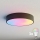 Brilagi - LED RGBW hämardatav laelamp CLARE 3xE27/9W/230V 2700-6500K läbimõõt 40 cm Wi-Fi must